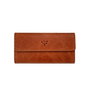 Zoozie Bags Cartera de Mujer Tostada en Piel Auténtica 100%, Elegante y Duradera, Perfecta para Uso Diario